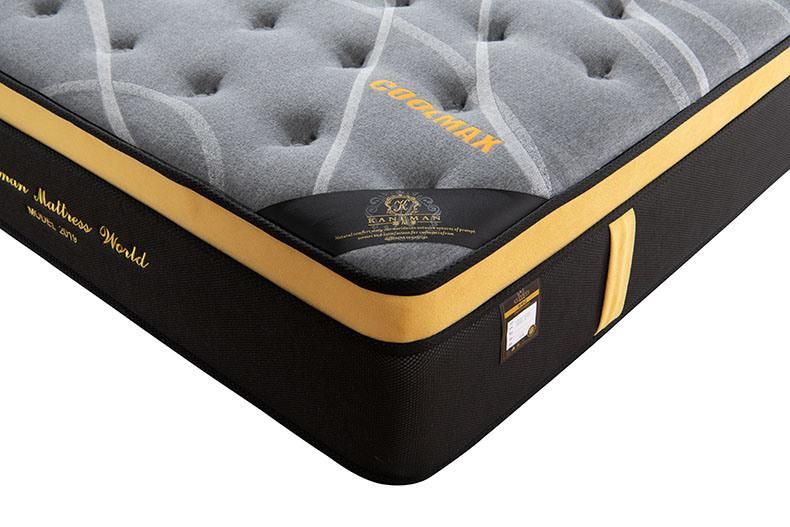 Most Popular 30cm 12inch Colchon Vacuum Roll up Cooling Gel Memory Foam Pocket Spring Mattress in a Box