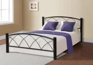 Elegant Simple Metal Bed for Double in Bed Room