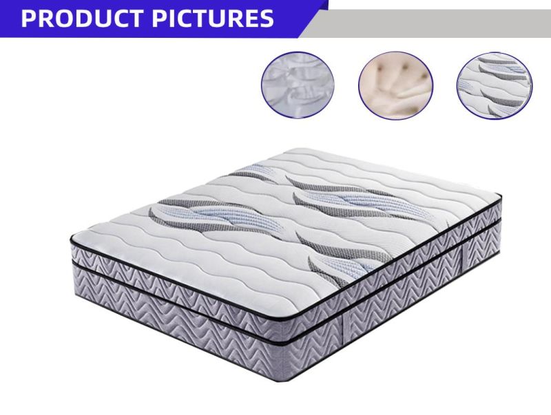 Room Furniture Spring Mattress Memory Foam Compressed for Double Bed