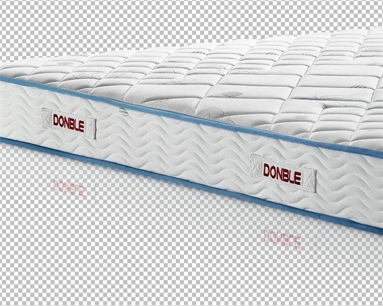 Deluxe Style Quality Assured Single Side Hotel Bed Set Furniture Latex Pocket Spring Mattress