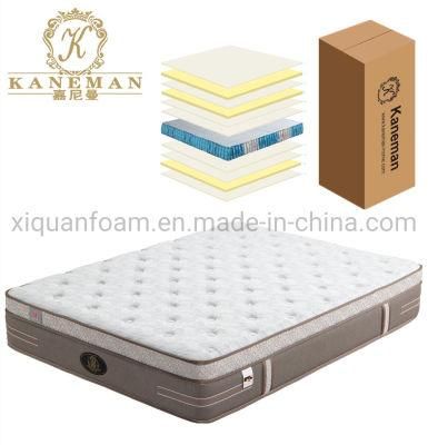 12 Inch Luxury Mini Pocket Spring Mattress Zone Spring Mattress in a Box