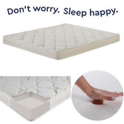 Factory Cheap Comfort Bamboo Fabric Firm High Density Foam Mattress Roll up in a Box