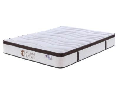 OEM Euro Top Soft Foam and Latex Pocket Spring Mattress