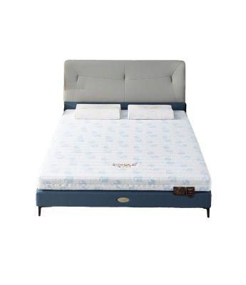 High Quality 5 Star Hotel Bedroom Latex Foam Double Pillow Top Bonnell Spring Bed Mattress