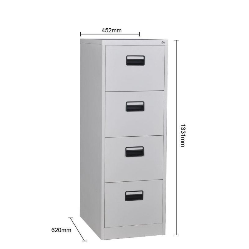 Vertical Metal Steel Drawers Cabinet Office 4 Layer File Cabinet Drawers Vertical Steel Filling Cabinet