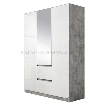 MDF Modern Home Bedroom Wooden Wardrobe Furniture (HF-WB15)