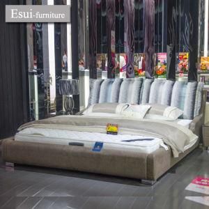 The Modern Design Bedroom Bed of Bedroom Furniture Soft Bed (9309#)