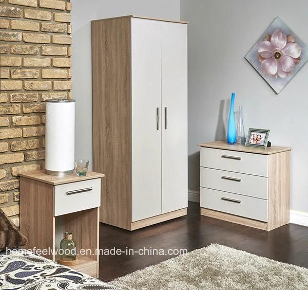 Wonderful Wooden Home Wardrobe Bedroom Furniture Set (HF-WC34)