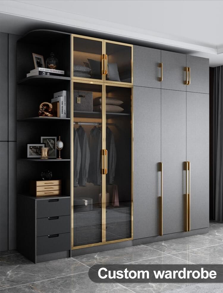 PA Large Custom Wall Walking Closets Systems Furniture Bedroom Clothes Wardrobe