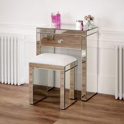 Europe Style Living Room Furniture Dressing Table with Mirror and Drawers