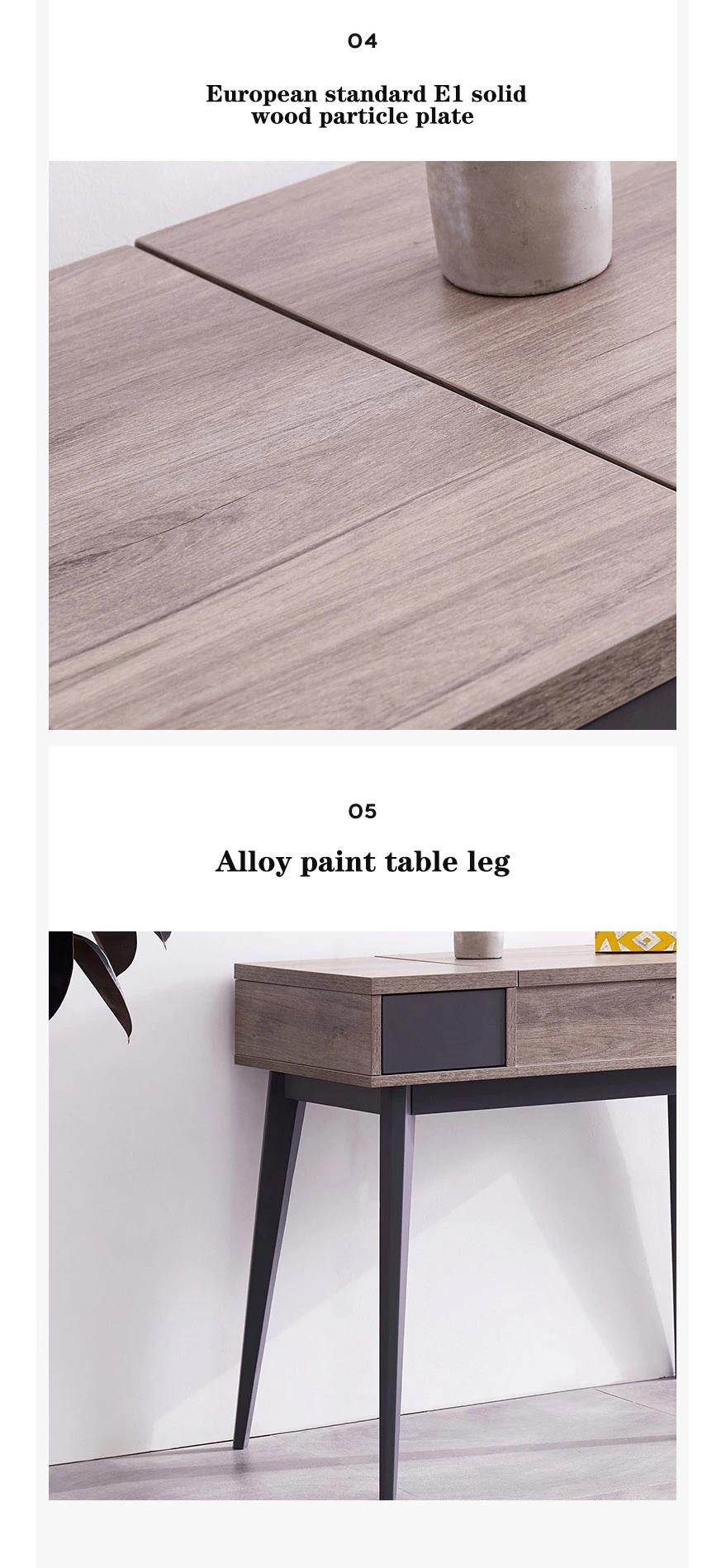 Nordic Simple Modern Small Apartment Princess Mini Table Dresser (UL-9GD148)