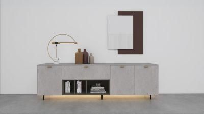 Modern Design High Quality Wooden Furniture Factory Wholesale Living Room Furniture Multifunctional TV Cabinet