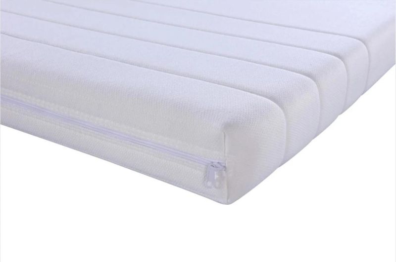 10cm Height Knitted Fabric Removable Foam Mattress with Zipper