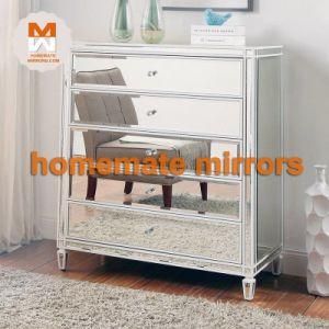 High Quality Modern Mirrored Hall Chest Beside Storage Chest with 3 Drawer.