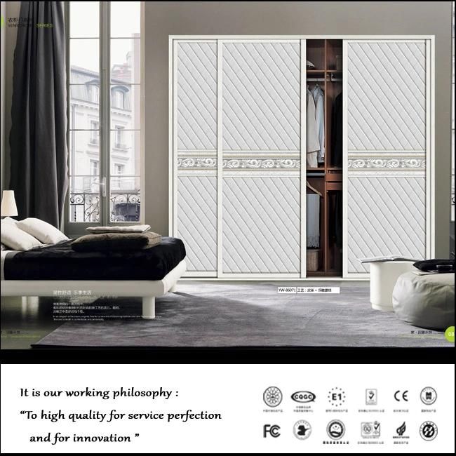 Modern Bedroom Shutter Door Wholesale Wardrobe