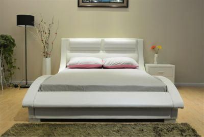 Huayang Luxury Hotel &amp; Home Bedroom Furniture Fabric Headboard Customized Size Color King Size Bed Diningroom King Bed