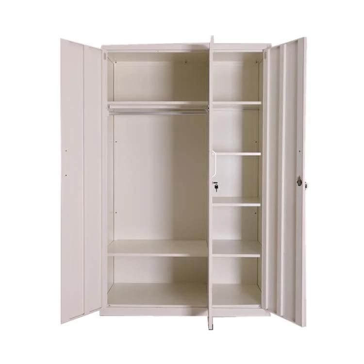 Children Bedroom Furniture Metal 3 Doors Wardrobe