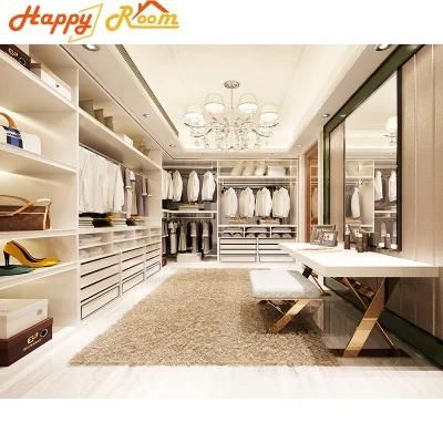 Aluminium/Aluminum Modern L Shape Wardrobe Walk in Closet