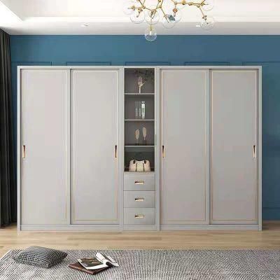 Modern Simple Custom Solid Wood Combination Wardrobe