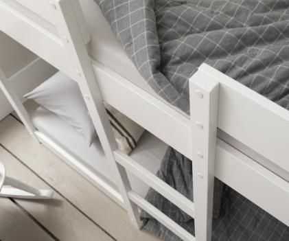 Children Bedroom Single Bed Children Bunk Bed with Stairs and Slide