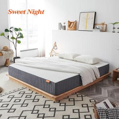 Bed Foldable Compressed Sponge Hotel Pocket Foam Coil Bonnell Spring High Density Wadded Natural Latex Mattress