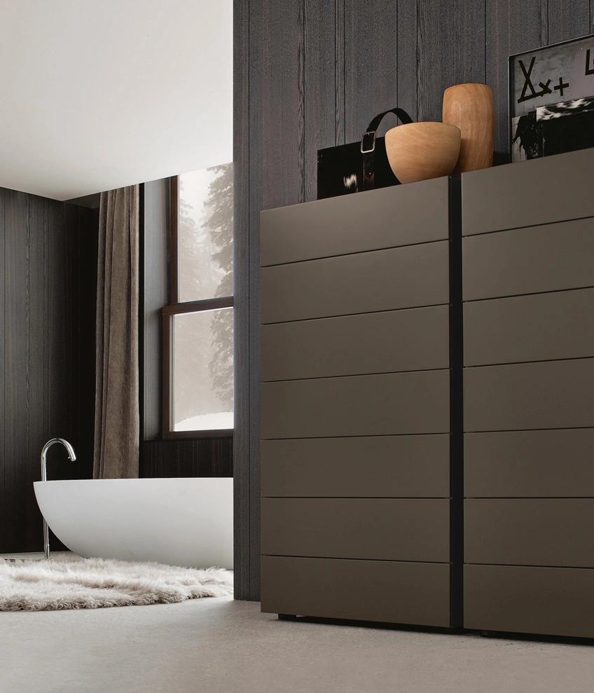 Dream, Wooden Drawer Chest, Latest Italian Design Bedroom Set in Home and Hotel Furniture Custom-Made