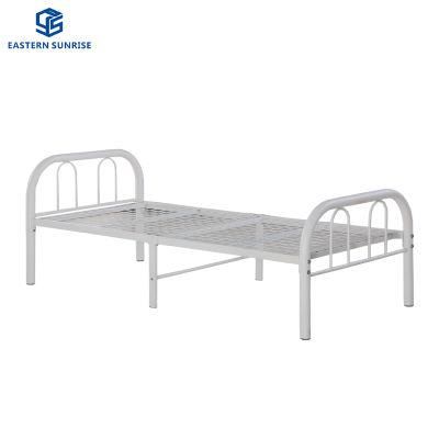 Student Worker Hotel Military Cheap Metal Steel Single Bed