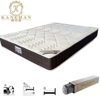 8inch Pocket Spring Mattress Compress Roll in a Box