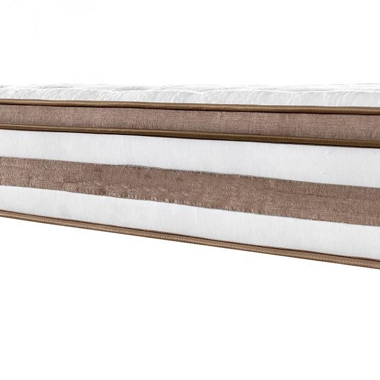 Queen Size Latex Mattress Pocket Spring Foam Bed Mattress for Hotel Bed