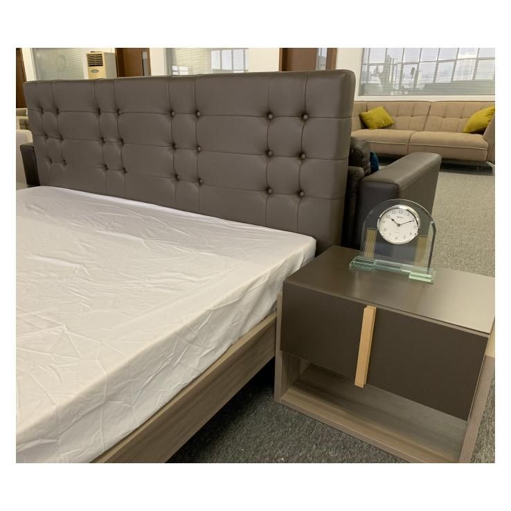 Economic Home Use Furniture King Bed 4 Piece Bedroom Furniture Set