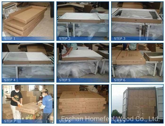 MDF Modern Home Bedroom Wooden Wardrobe Furniture (HF-WB15)