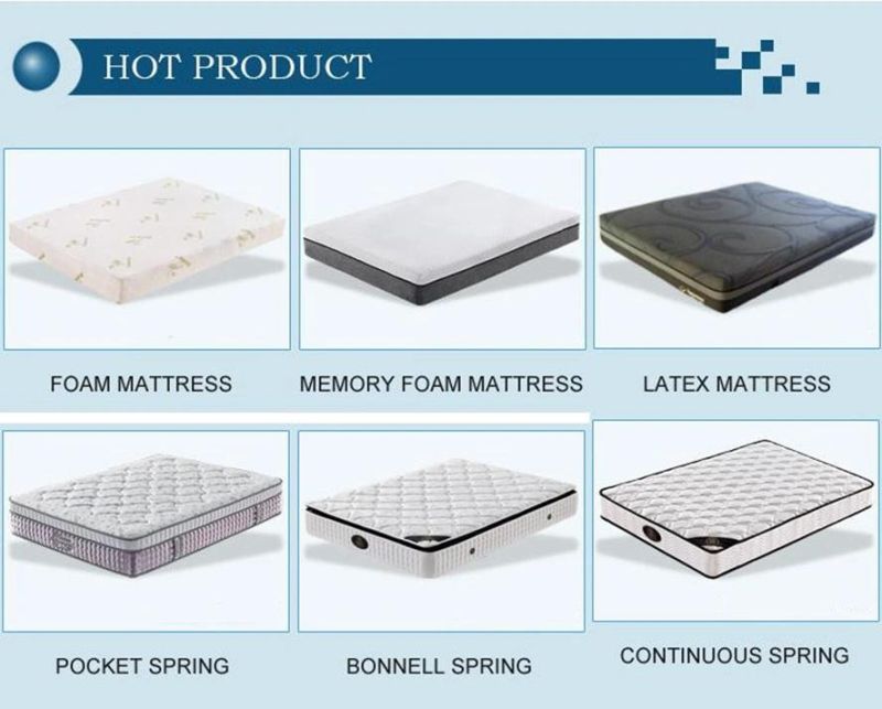 Rolled Packed Memory Foam Mattress in a Box Wholesale Bedroom Mattress
