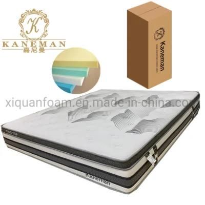 Rolled Hotel Mattress Bonnell Spring Mattress Custom Sizes Mattress