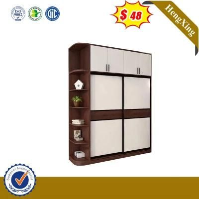 New Design Simple Style Living Room Bedroom Furniture Closet Wooden Wardrobe