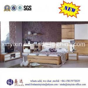 Customized Wooden Bed Economical Hotel Bedroom Furniture (SH-009#)