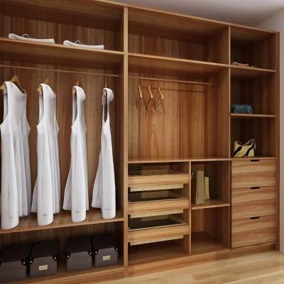 Guangzhou Manufacturer Australia Glass Doors Melamine Wooden Wardrobe Closet (YG14-M03)