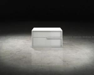 Modcasa Double-Drawers Aria Wooden Nightstand