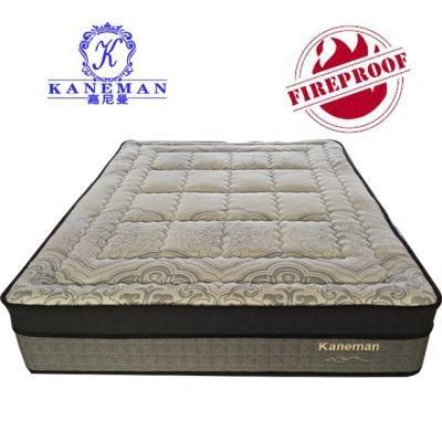 Fire Retardant Spring Mattress (KMF7052)