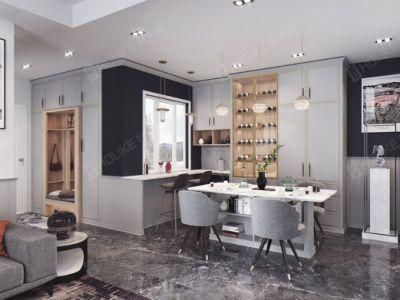 Kitchen Island Modern Bedroom Wardrobe Wooden Home Furniture Kitchen Cabinet