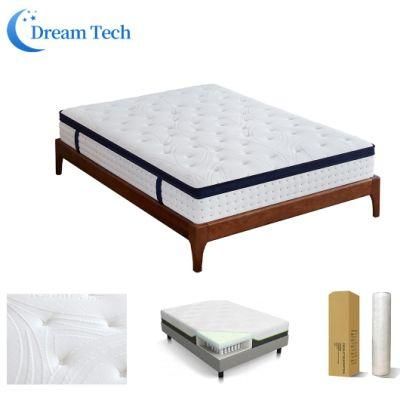 Queen Memory Foam Multi Pocket Spring Mattress in a Box