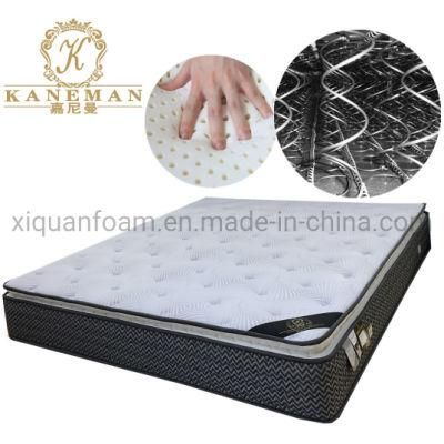 2022 Spring Mattress Cheap Latex Mattress in Box Pillow Top