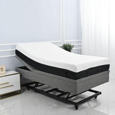 Hi-Low Mechanism Lift up Bed for Hotel in Euro Style for Hotel