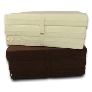 Three Folded Foam Mattress with Magic Tape Handle