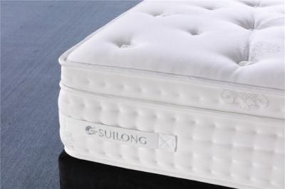 Hot Selling Advanced Customized Comfortable Euro-Top Home Furniture Mattress