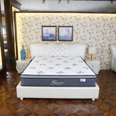 Modern Furniture Euro-Top Design Latex Medium Mattress (SL2009)