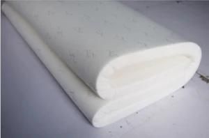 White Polyester Fabric Latex Foam Topper