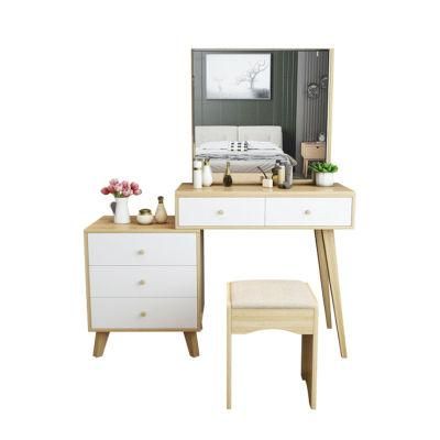 Simple and Modern Board Dressing Table, Small Apartment Bedroom Dressing Table 0002
