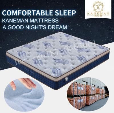 Flat Packed Memory Foam Pocket Spring Mattress Wholesale Price