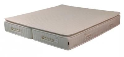Splitted Knitted Fabric Doube Bed Pocket Spring Mattress