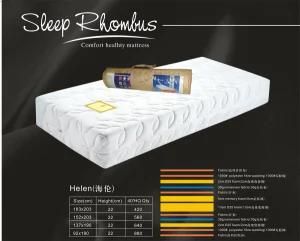 Knitted Fabric Foam Mattress, Memory Foam Rolling Mattress Helen (RH123)